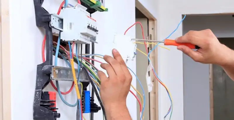 electrician services performing residential electrical panel wiring in Las Vegas, NV