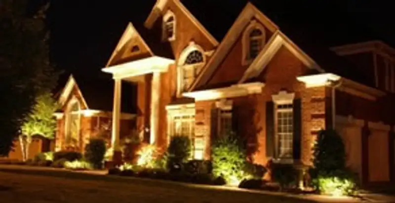 electrician services providing professional exterior electrical lighting in Las Vegas, NV