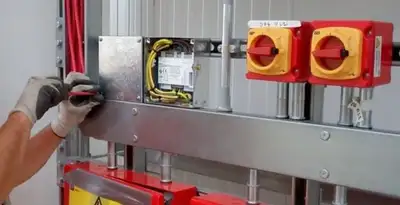 fire alarm installation service with certified electricians wiring fire alarm control equipment in Las Vegas, NV