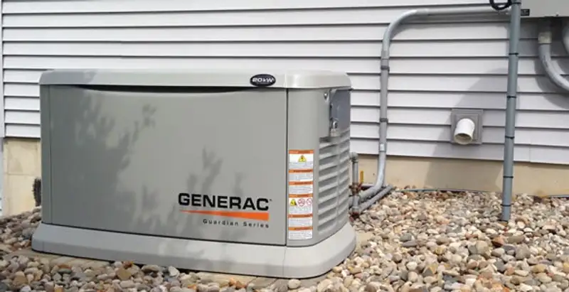 generator installation service featuring outdoor standby generator setup by licensed electricians in Las Vegas, NV
