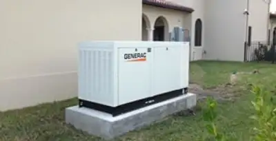 generator installation service showing standby generator professionally installed for residential power backup in Las Vegas, NV