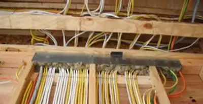 new construction wiring services with organized electrical rough-in performed by licensed electricians in Las Vegas, NV