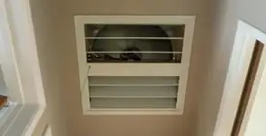 whole house fan installation services with ceiling-mounted ventilation system in Las Vegas, NV